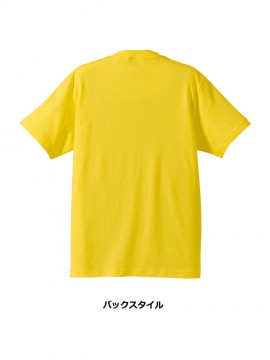 5001 5.6オンス ハイクオリティー Tシャツ(アダルト) バックスタイル
