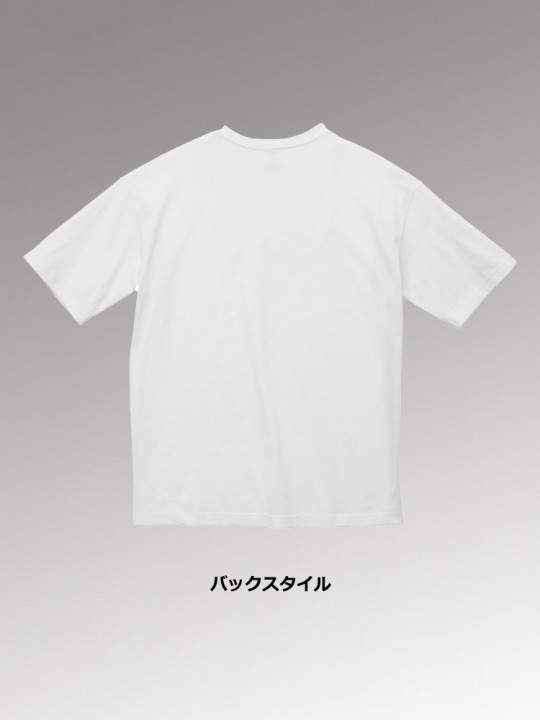 5508 5.6オンス ビッグシルエット Tシャツ バックスタイル